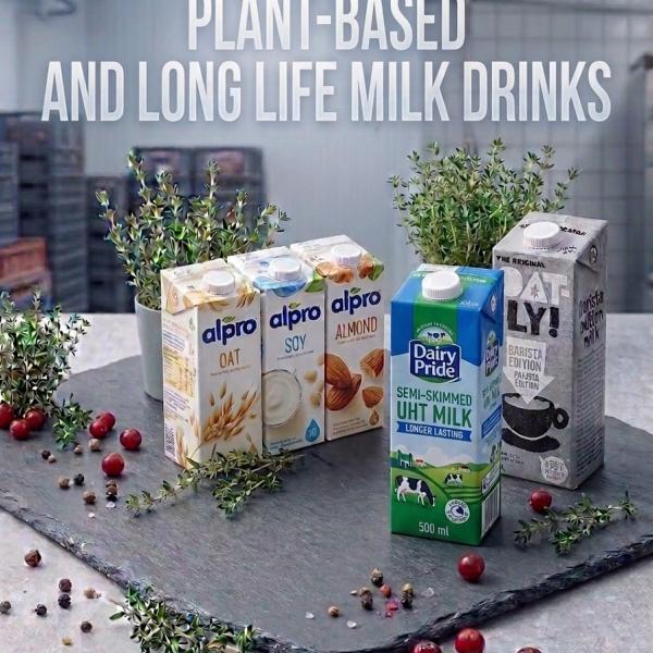Long Life and Plant Based Milk Drinks
